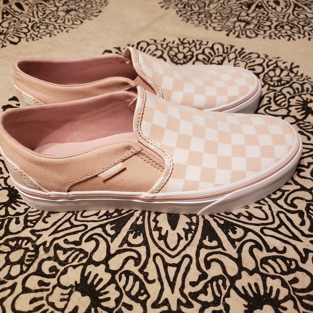 Vans Asher slip on pink